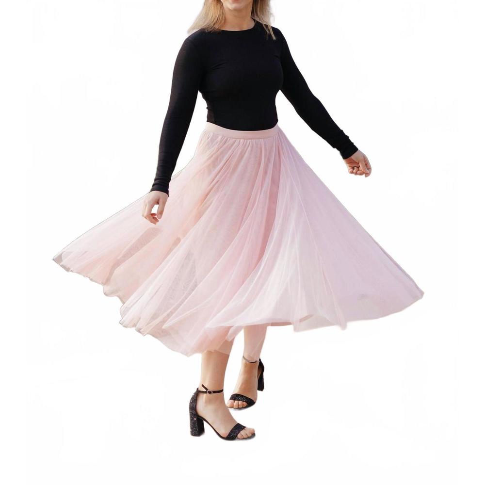 NEW BLUIVY kate maxi skirt in pink